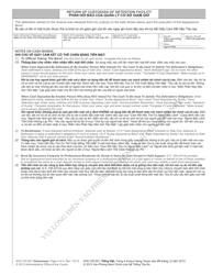 Form AOC-CR-201 VIETNAMESE Appearance Bond for Pretrial Release - North Carolina (English/Vietnamese), Page 4