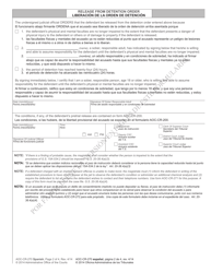 Form AOC-CR-270 SPANISH Detention of Impaired Driver - North Carolina (English/Spanish), Page 2