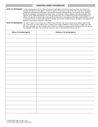 Form AOC-CR-283 Order of Expunction Under G.s. 15a-147(A1) (Identity Theft or Mistaken Identification) - North Carolina, Page 2