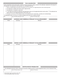 Form AOC-CR-300 Transcript of Plea - North Carolina, Page 4