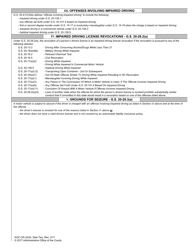 Form AOC-CR-323A Officer&#039;s Affidavit for Seizure and Impoundment and Magistrate&#039;s Order - Impaired Driving - North Carolina, Page 2
