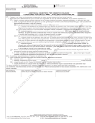Formulario AOC-CR-310A Conduccion Bajo Los Efectos Del Alcohol O Sustancias - Fallo De Pena Suspendida - North Carolina (Spanish), Page 10