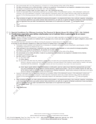 Formulario AOC-CR-310A Conduccion Bajo Los Efectos Del Alcohol O Sustancias - Fallo De Pena Suspendida - North Carolina (Spanish), Page 9