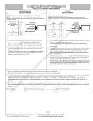 Form AOC-CR-600A Worksheet Prior Record Level for Felony Sentencing and Priorconviction Level for Misdemeanor Sentencing (Structured Sentencing) - North Carolina (English/Spanish), Page 2