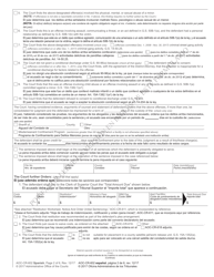 Formulario AOC-CR-602 Sentencia Y Auto De Prision Castigo De Reclusion - Delitos Menores (Imposicion Estructurada De La Pena) - North Carolina (Spanish), Page 2