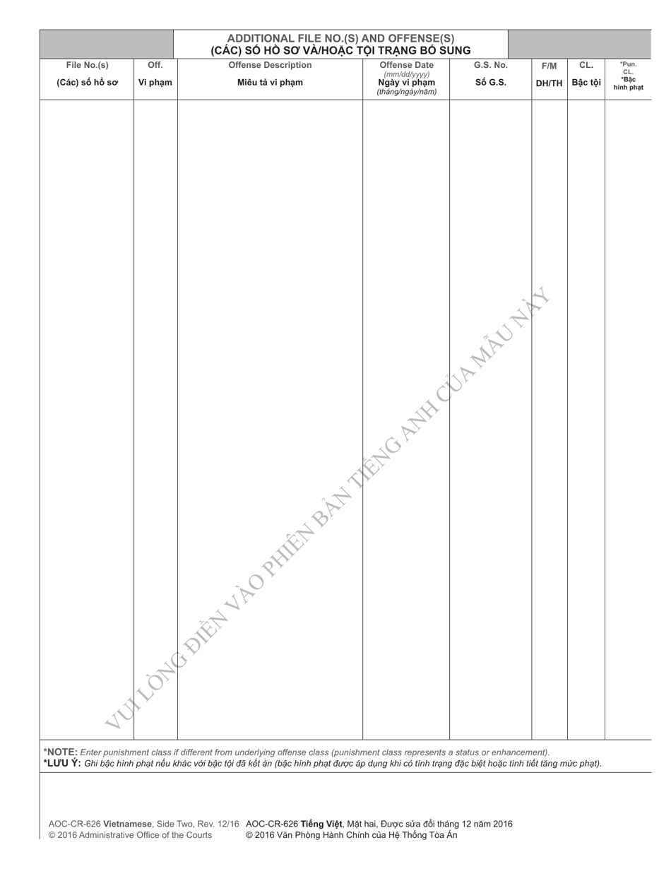 Form AOC-CR-628C Conditional Discharge Under G.s. 14-204(B) (For Offenses Committed Oct. 1, 2013 - Nov. 30, 2016) - North Carolina, Page 10