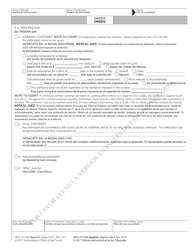 Form AOC-CV-309 Contempt Order Domestic Violence Protective Order - North Carolina (English/Spanish), Page 3