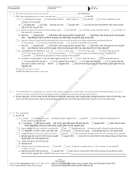 Form AOC-CV-306 Domestic Violence Order of Protection/Consent Order - North Carolina (English/Vietnamese), Page 3