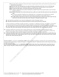 Form AOC-CV-319 Motion for Return of Weapons Surrendered Under Domestic Violence Protective Order and Notice Hearing - North Carolina (English/Vietnamese), Page 6