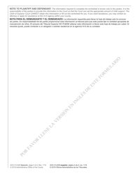 Form AOC-CV-629 SPANISH Worksheet C - Child Support Obligation Split Custody - North Carolina (English/Spanish), Page 4