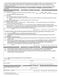 Form AOC-CVR-3 &quot;Revocation Order When Person Not Present&quot; - North Carolina, Page 2