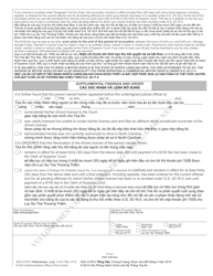 Form AOC-CVR-2 VIETNAMESE Revocation Order When Person Present - North Carolina (English/Vietnamese), Page 3
