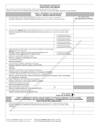 Form AOC-E-199 SPANISH Solicitud De Juicio Sucesorio (Sin Designacion De Un Albacea) - North Carolina (English/Spanish), Page 3