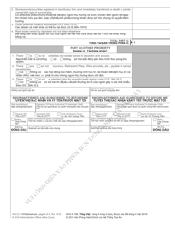 Form AOC-E-199 VIETNAMESE Application for Probate (Without Qualification of a Personal Representative) and Addendum (Aoc-E-309) - North Carolina (English/Vietnamese), Page 4