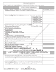 Form AOC-E-201 SPANISH Application for Probate and Letters Testamentary/Of Administration Cta - North Carolina (English/Spanish), Page 3