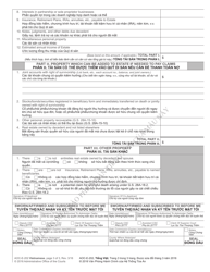 Form AOC-E-202 VIETNAMESE Application for Letters of Administration - North Carolina (English/Vietnamese), Page 3
