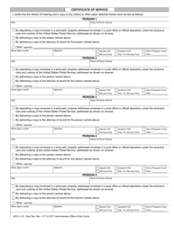 Form AOC-J-141 Notice of Hearing in Juvenile Proceeding (Abuse/Neglect/Dependency) - North Carolina, Page 2