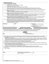 Form AOC-J-240 Notice of Hearing in Juvenile Proceeding (Undisciplined/Delinquent) - North Carolina (English/Spanish), Page 2