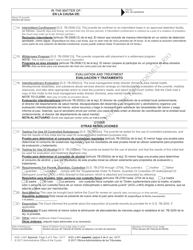 Form AOC-J-461 Juvenile Level 1 Disposition Order (Delinquent) - North Carolina (English/Spanish), Page 5