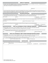 Form AOC-J-470 Appellate Entries in Delinquency Proceeding - North Carolina, Page 2