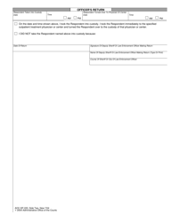 Form AOC-SP-220 Request for Transportation Order and Order (Outpatient Fails but Does Not Clearly Refuse to Comply With Treatment) - North Carolina, Page 2