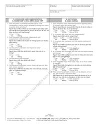 Form AOC-SP-208 Guardianship Capacity Questionnaire - North Carolina (English/Vietnamese), Page 2