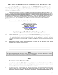 Temporary Practice Permit Application - North Carolina, Page 4
