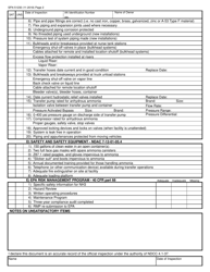 Form SFN51230 Anhydrous Ammonia Storage Facility - Inspection Checklist - North Dakota, Page 2