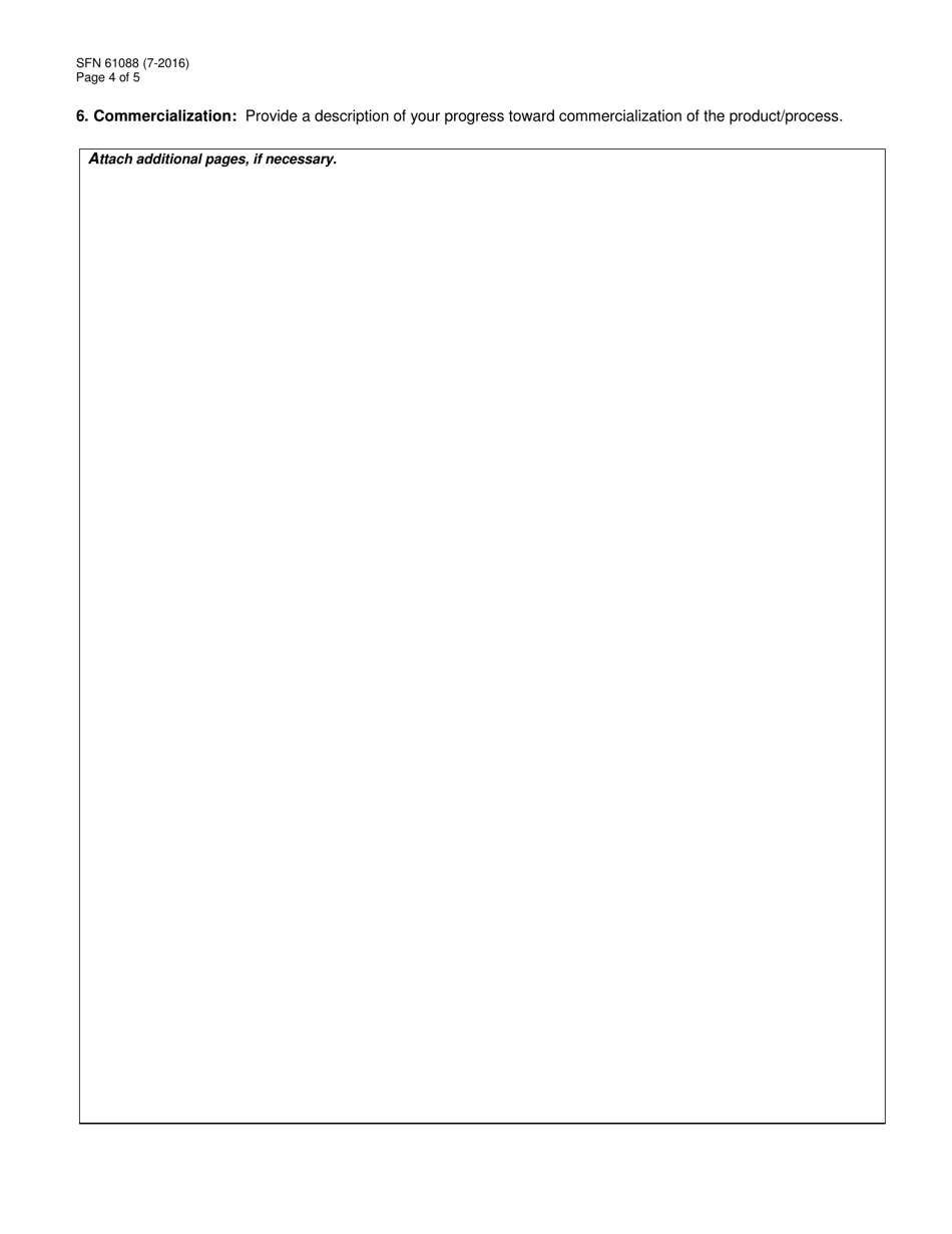 Form SFN61088 Research North Dakota Final Report - North Dakota, Page 4