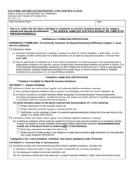 Form SFN59247 Esg/Ndhg Homeless Definition and Certification - North Dakota