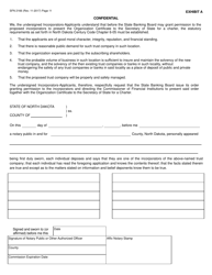 Form SFN2166 Trust Company Application - North Dakota, Page 11