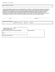 Form SFN2166 Trust Company Application - North Dakota, Page 17