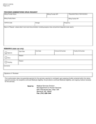 Form SFN811 Medical Procedures/Device Service Authorization Request - North Dakota, Page 2