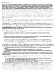 Form SFN615 Medicaid Program Provider Agreement - North Dakota, Page 2