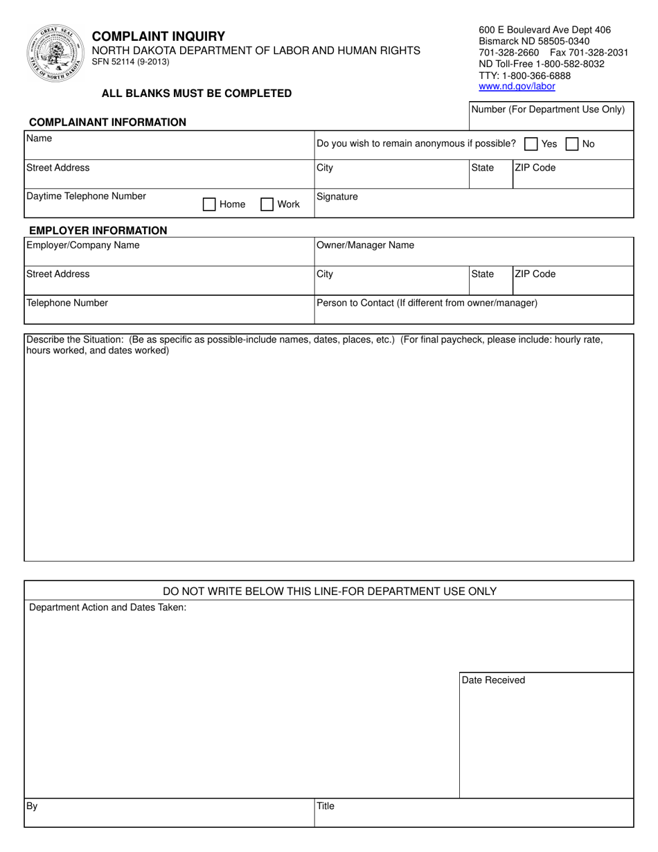 on-line-printable-civil-complaint-form-for-north-dakota-printable-forms-free-online