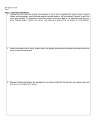 Form SFN52823 Application for School Support Funds - North Dakota, Page 2