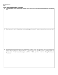 Form SFN52823 Application for School Support Funds - North Dakota, Page 3