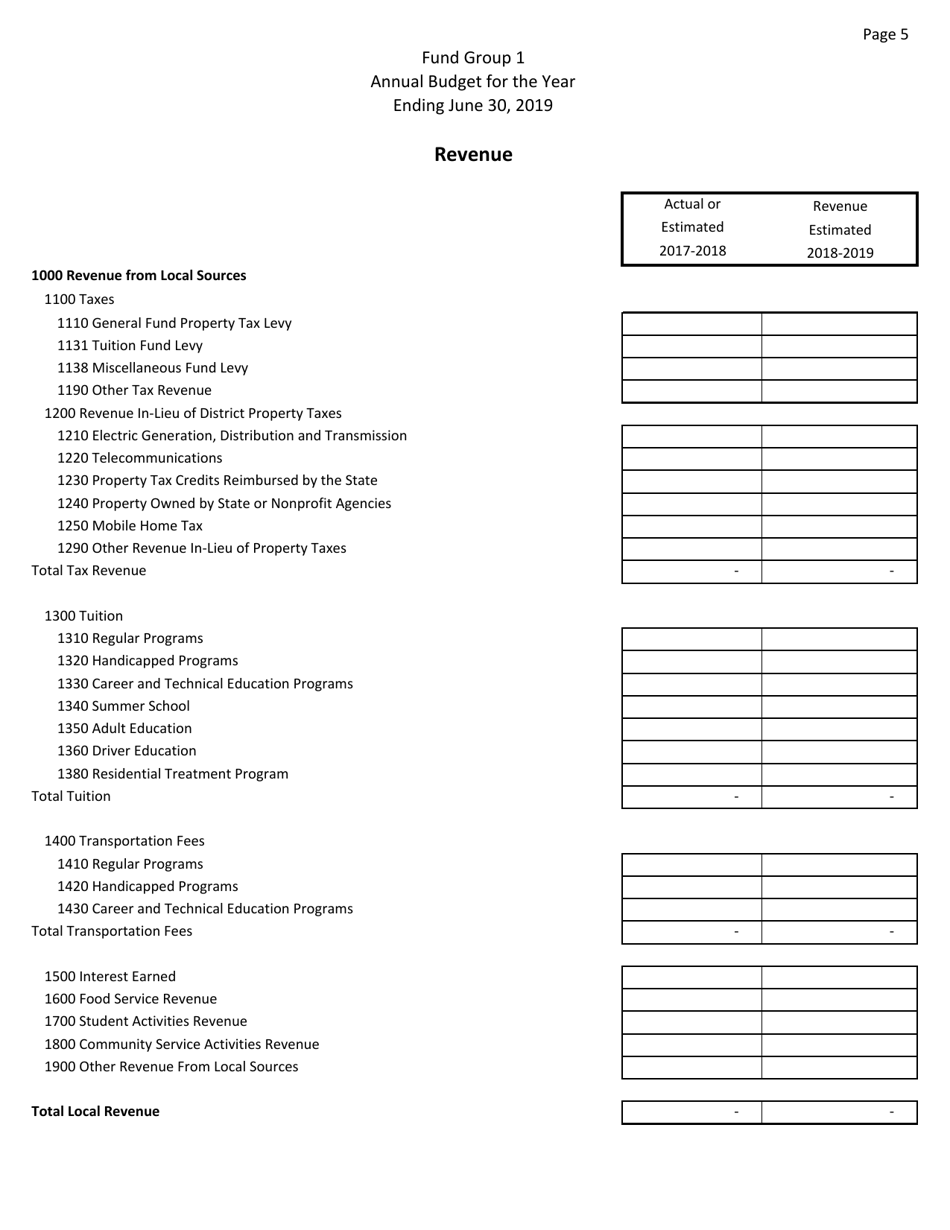 Form SFN9149 Certificate of Levy - North Dakota, Page 5