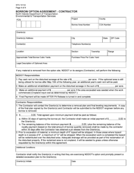 Form SFN10132 Borrow Option Agreement - North Dakota, Page 4