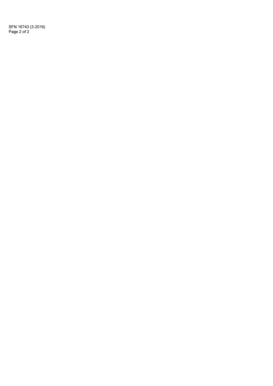 Form SFN16743 Notice of Intent to File a Claim - North Dakota, Page 2