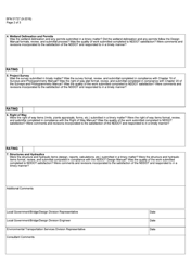 Form SFN51727 Consultant Evaluation - Preliminary Engineering - North Dakota, Page 2