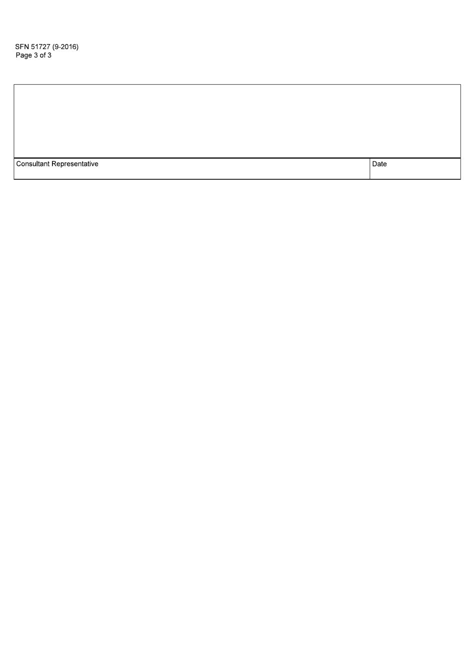 Form SFN51727 Consultant Evaluation - Preliminary Engineering - North Dakota, Page 3