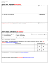 Form SFN60212 Nddot Its Project/Architecture Checklist, Systems Engineering Compliance - North Dakota, Page 2