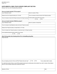 Form SFN60557 Davis Bacon Wage Complaint - North Dakota, Page 2