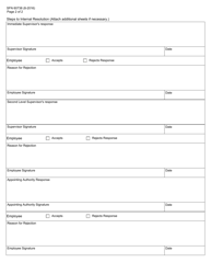 Form SFN60738 Complaint/Grievance of Non-employer Actions - North Dakota, Page 2