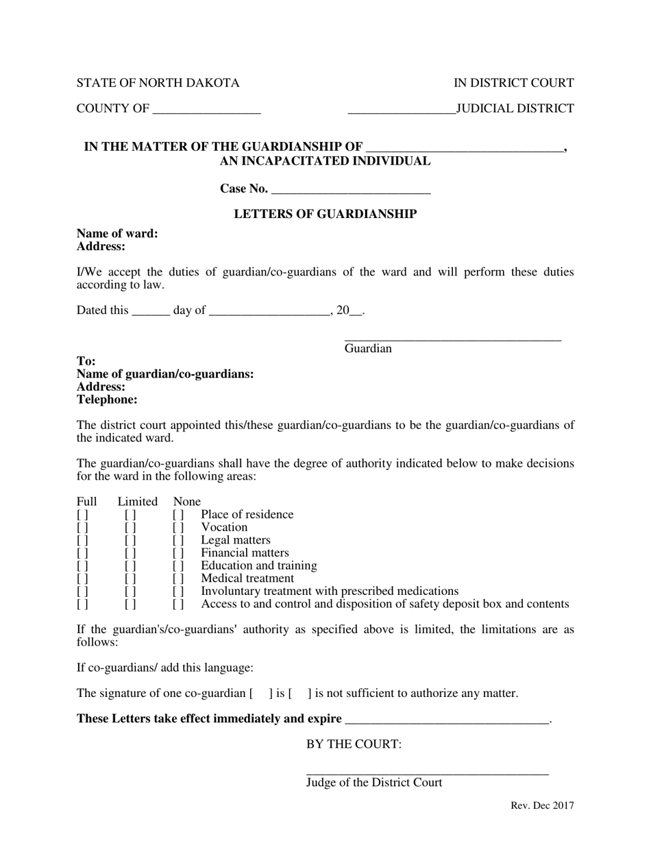 north-dakota-letters-of-guardianship-download-printable-pdf-templateroller