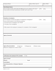 Form ADM4312 Application for Disability Leave Benefits Employer Statement - Ohio, Page 2