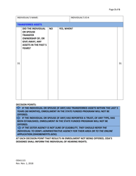 Form ODA1115 Financial Assessment Worksheet - Ohio, Page 3