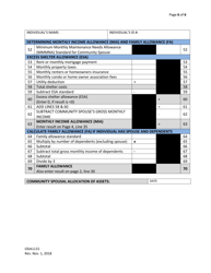 Form ODA1115 Financial Assessment Worksheet - Ohio, Page 6