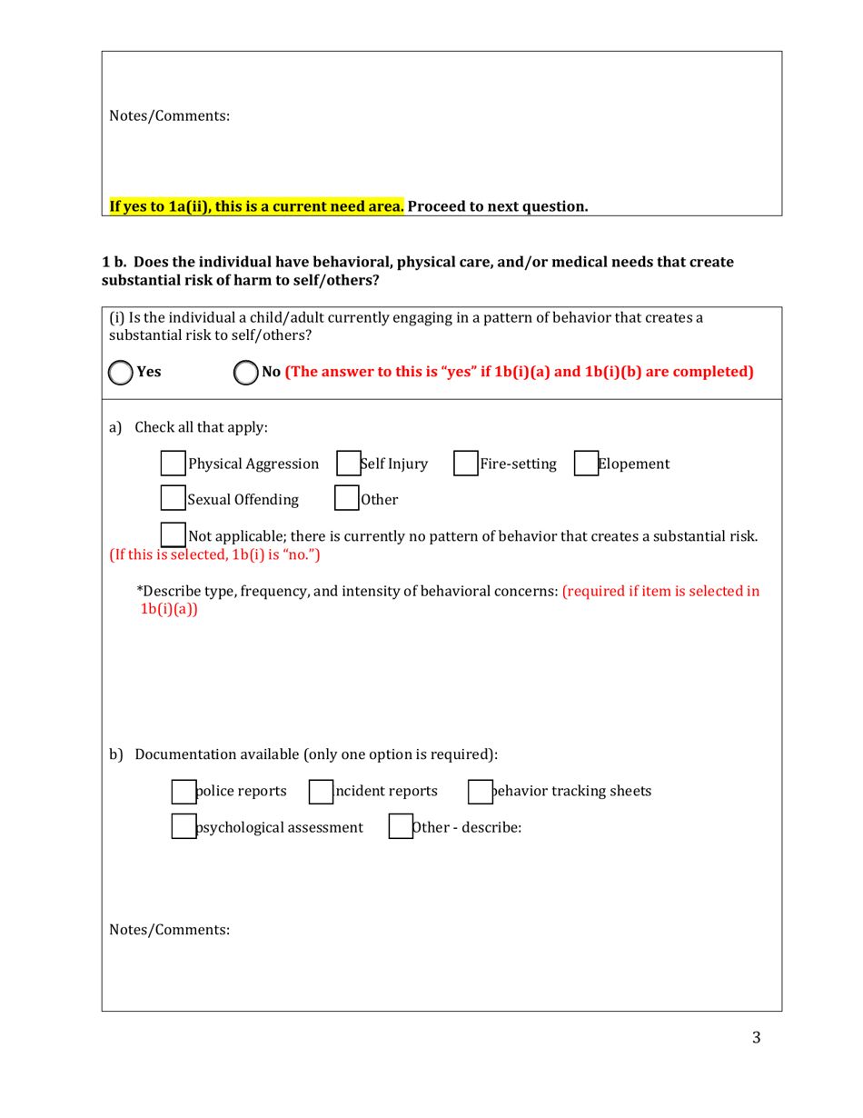 Ohio Assessment for Immediate Needs and Current Needs - Ohio, Page 3